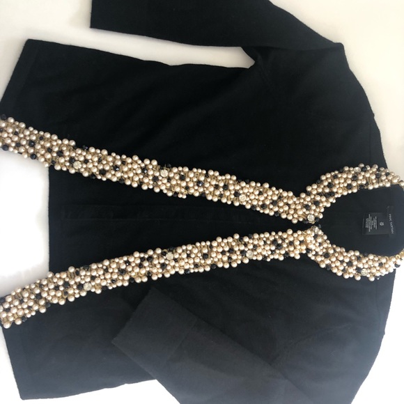 Pink Tartan Luxury Black fitted Cardigan - Picture 3 of 6